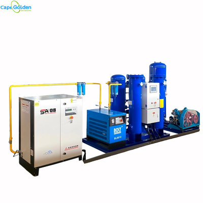 Food Storing Mobile Nitrogen Gas Generator Compact PSA Nitrogen Gas Plant