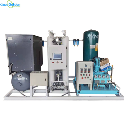 93-99% PSA Oxygen Generator Oxygen Cylinder Filling Plant with O2 Filling Systems Container Plant