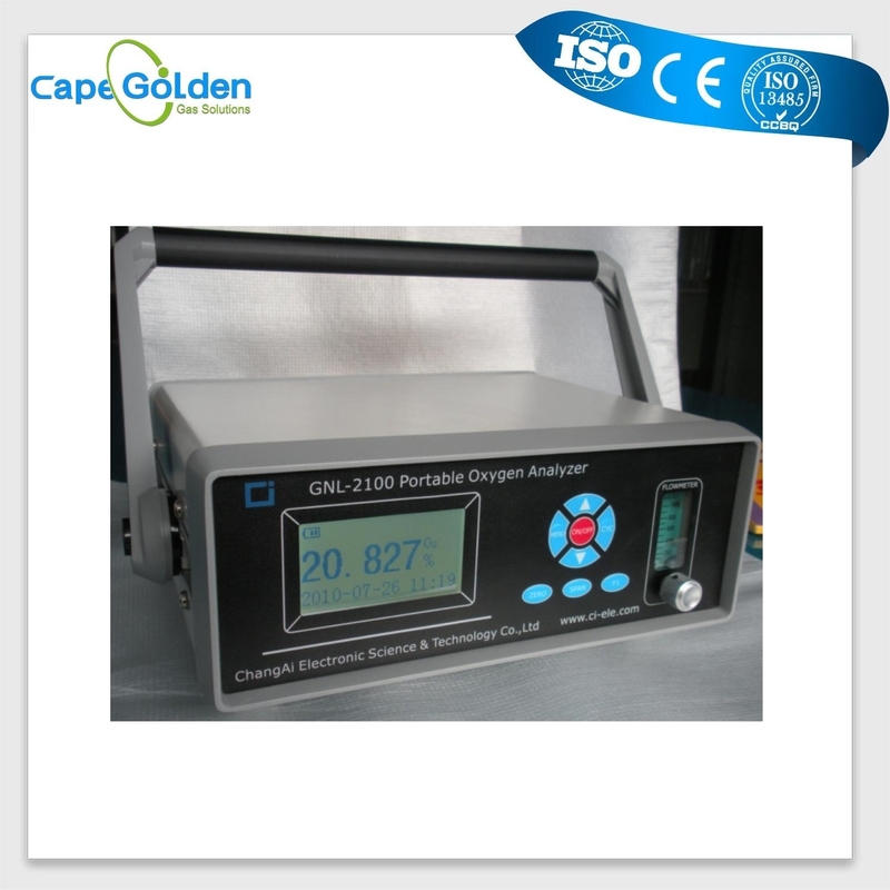 GNL-2100L LCD Screen Portable Oxygen Analyzer High Content