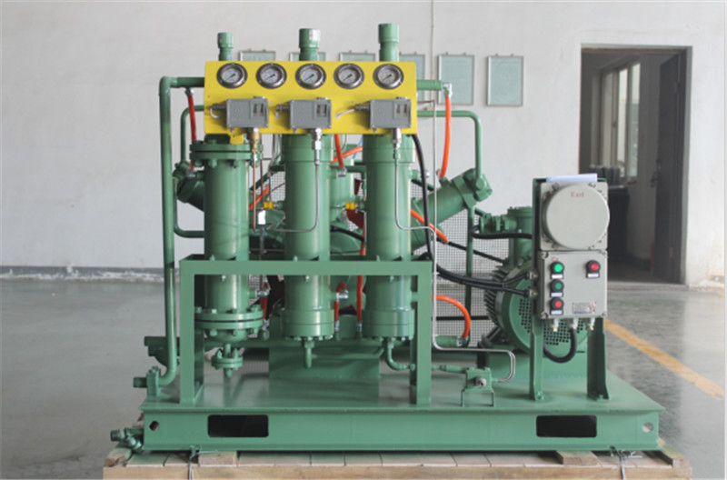 High Pressure Hydrogen Compressor Dry Hydrogen Gas 15KW 415V 50Hz