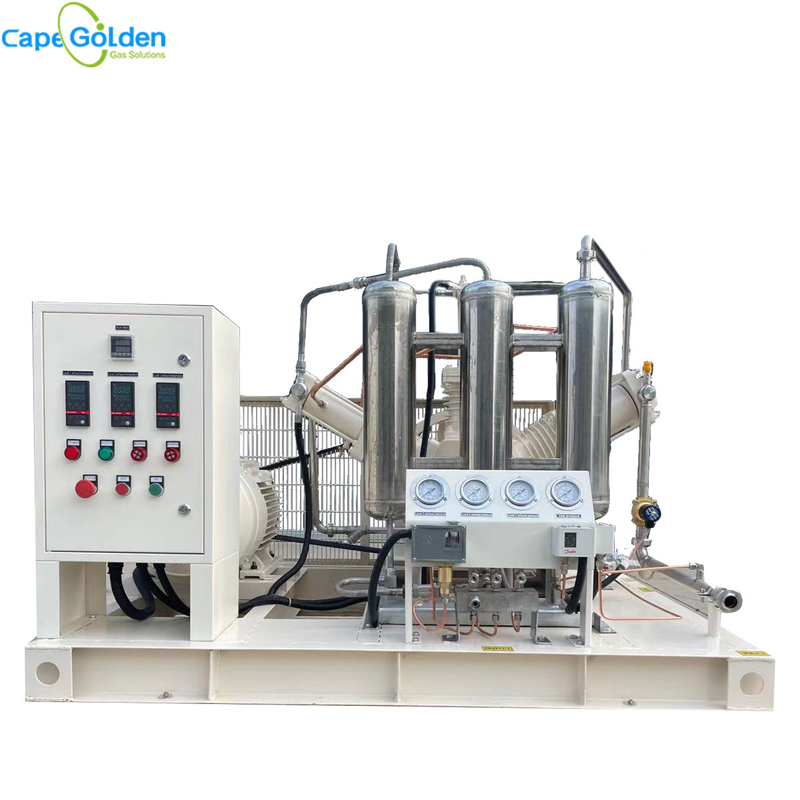 High Precision Oxygen Booster Compressor No Noise Oxygen Gas Compressor