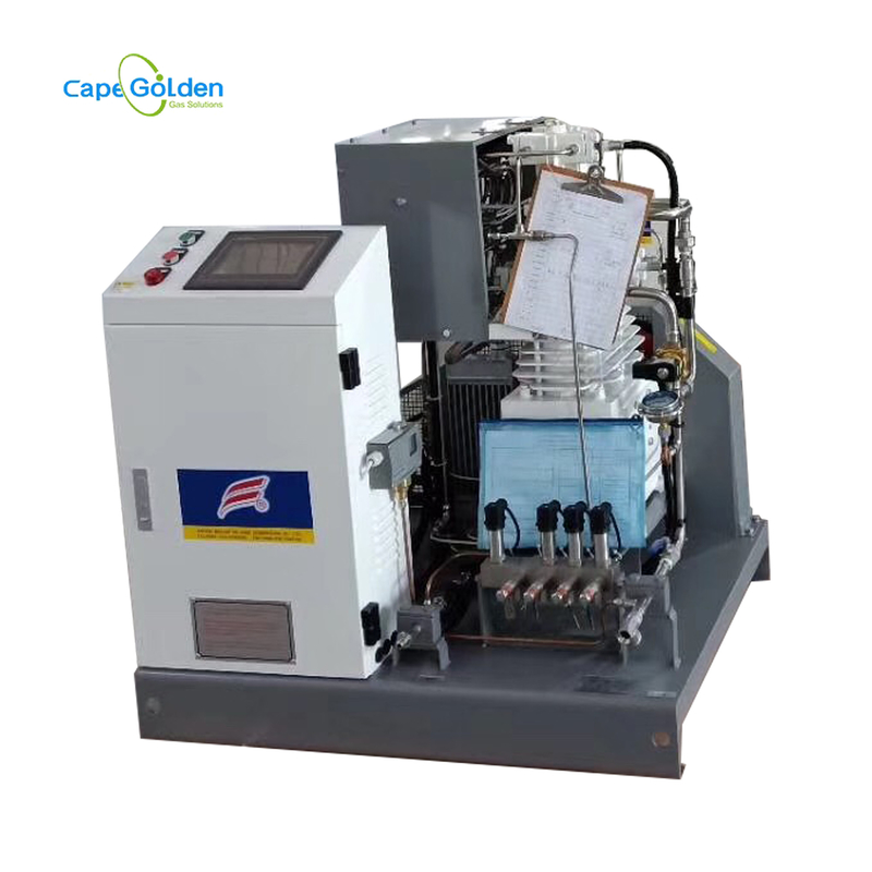 Oil Free Nitrogen Compressor Compressed Air Nitrogen Generator 400rpm 800rpm