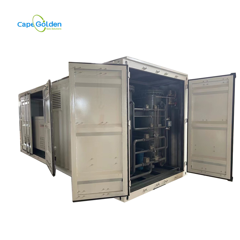 Hospital Containerized Mobile Oxygen Plant PSA Medical Generator Oxygen Production Plant 80cbm/hr
