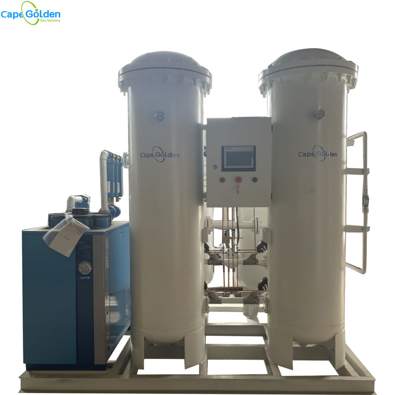 Hospital High Purity Oxygen Generator 20Nm3/H 100 Lpm 250 Lpm Oxygen Plant
