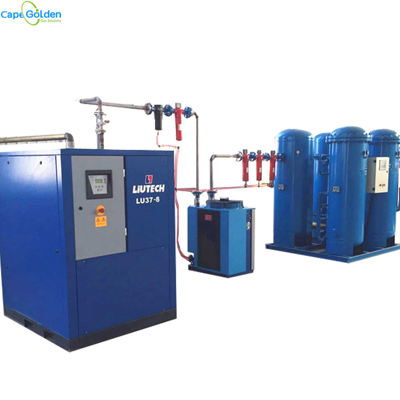 Purity 90~99% Oxygen Concentrator Pressure Swing Adsorption For Sewage Treatment