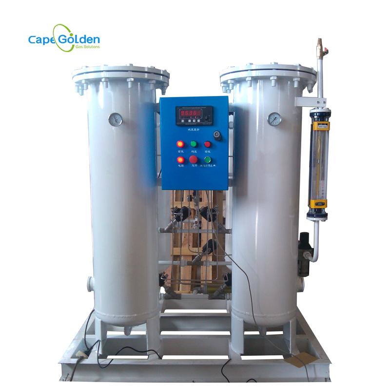 PSA Medical Oxygen Cylinder Filling Plant 93~99% Oxygen Tank Filler Machine