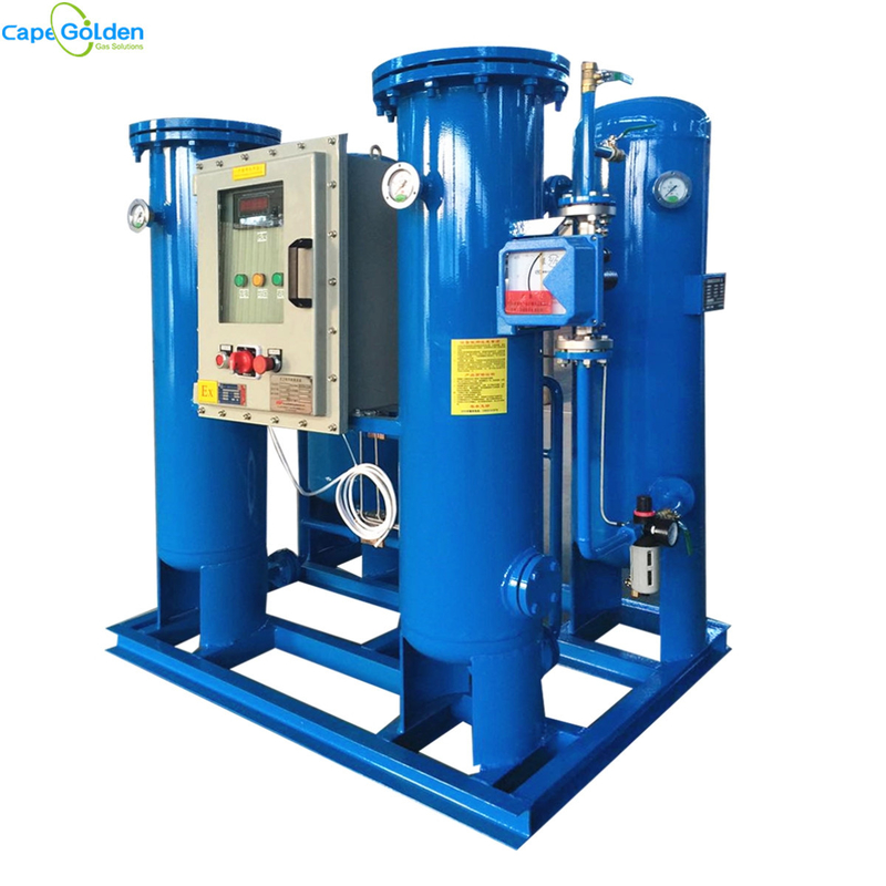 Skid Mounted O2 Oxygen Generator Oxygen Producing Machine For Waste Water Disposal