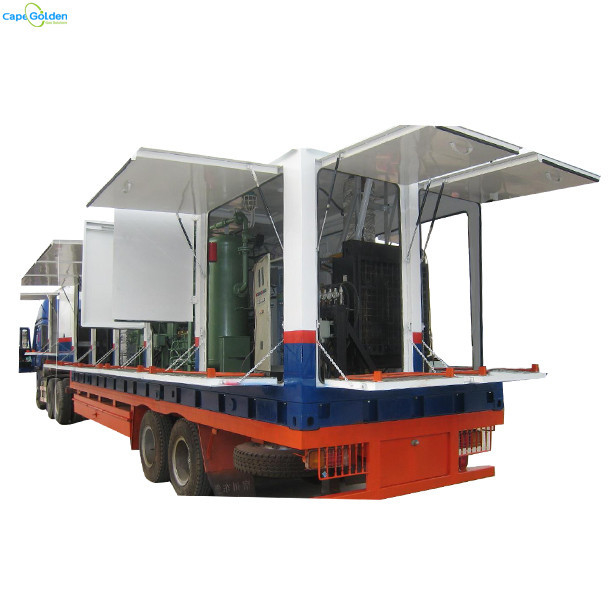 Transportable Containerized 93% Oxygen Production Medical Oxygen Generator 40cylinders per day