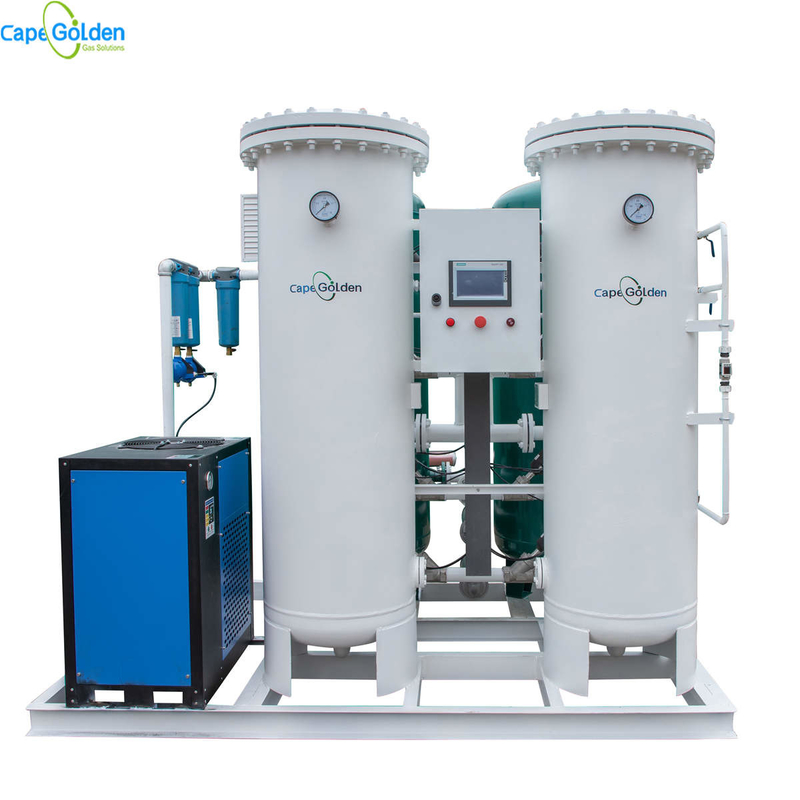 90~99% Oxygen Cylinder Filling Plant PSA Based Oxygen Generator 80pcs Day
