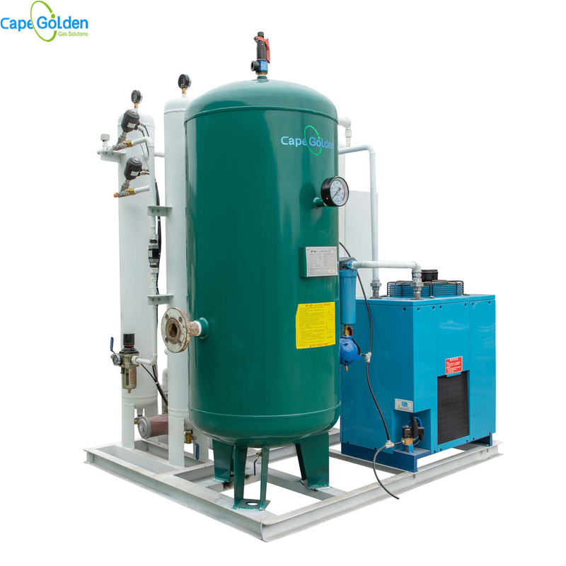 Small Hospital Oxygen Production Plant For Direct Cylinder Filling 90~99%