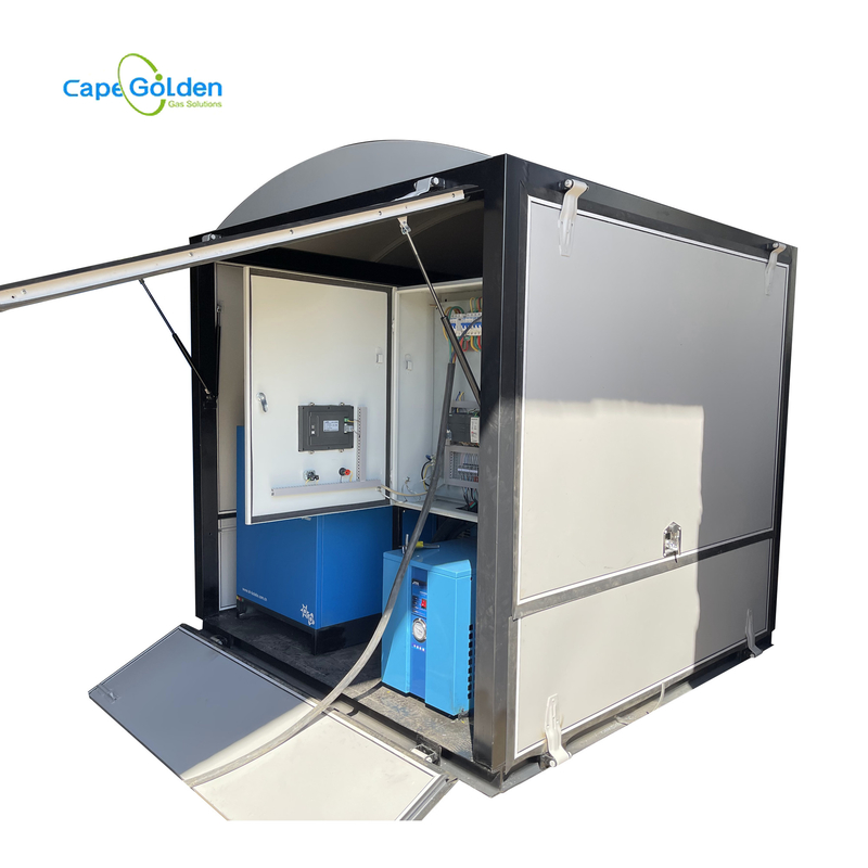 Hospital Gas Compressor System Medical Equipment Vertical Cylinder