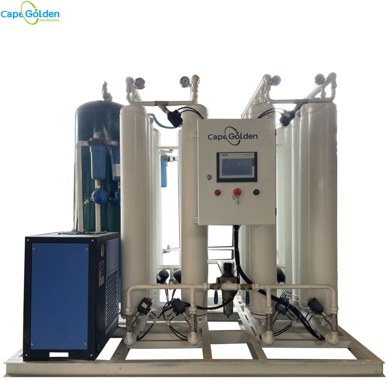 90~99% PSA Hospital Oxygen Generator Plant 500 Lpm Oxygen Plant For O2 Pipeline Cylinder Refilling