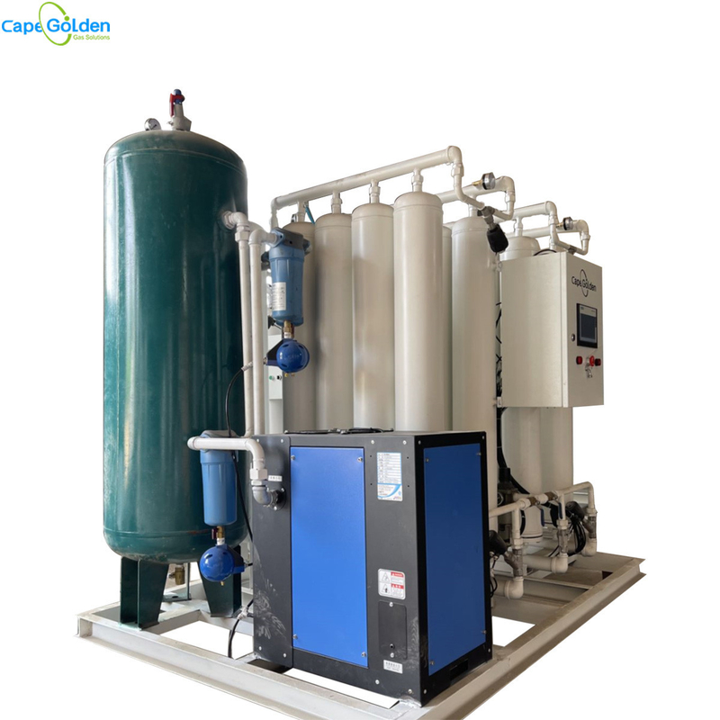 90~99% PSA Hospital Oxygen Generator Plant 500 Lpm Oxygen Plant For O2 Pipeline Cylinder Refilling