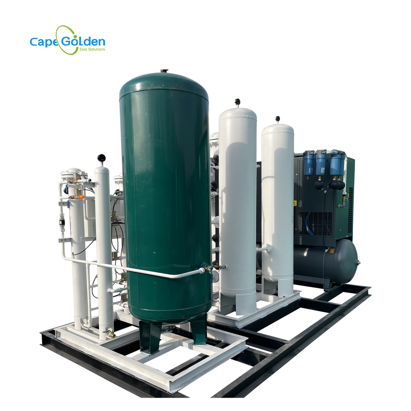99.5% purity high flow hospital medical psa oxigen generators supplier oxygen cylinder filling plant