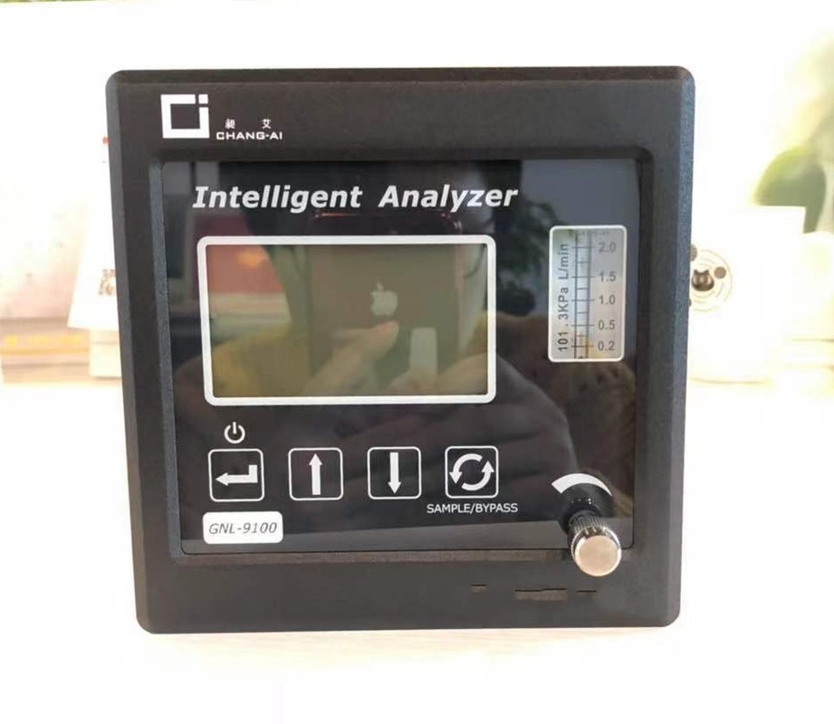 High Accuracy Process Trace Oxygen Nitrogen Analyzer Tester Sound And Light Alarm